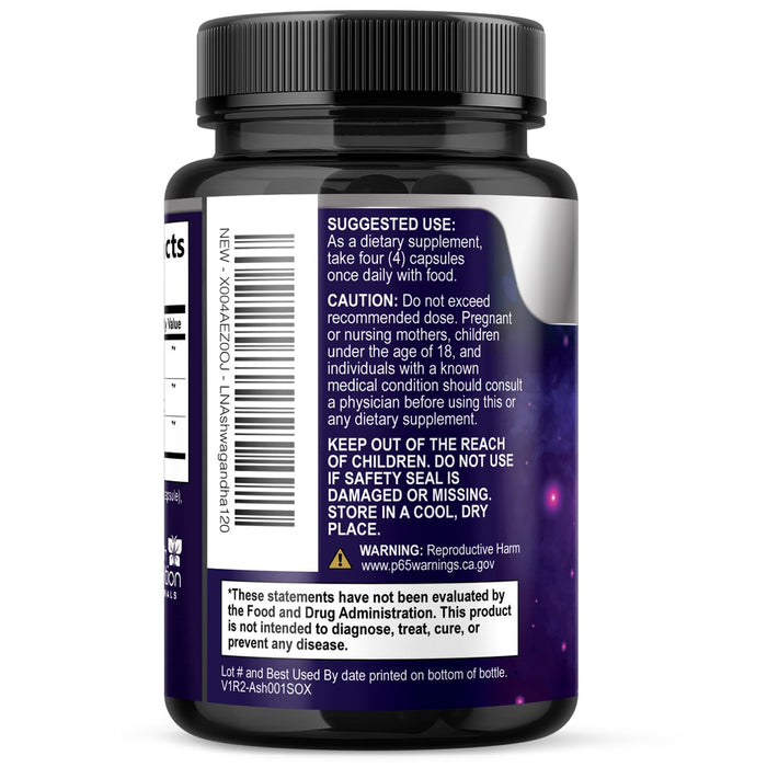 Ashwagandha 2100mg – 120 Capsules