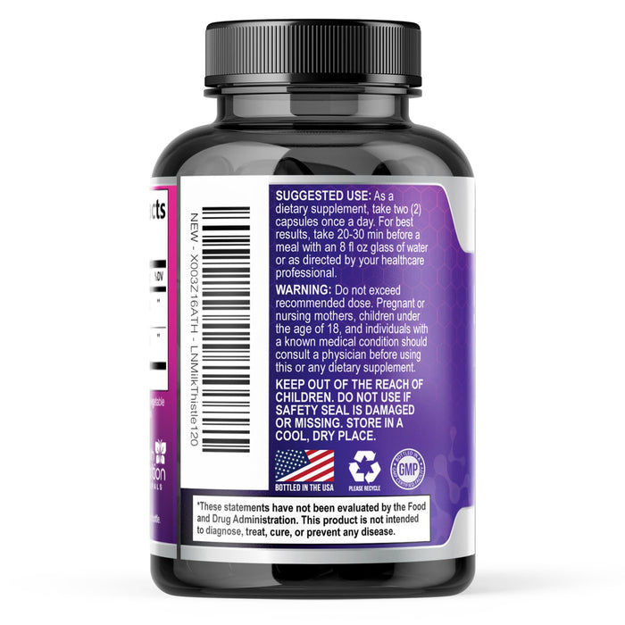 Milk Thistle – 1000mg – 120 Capsules